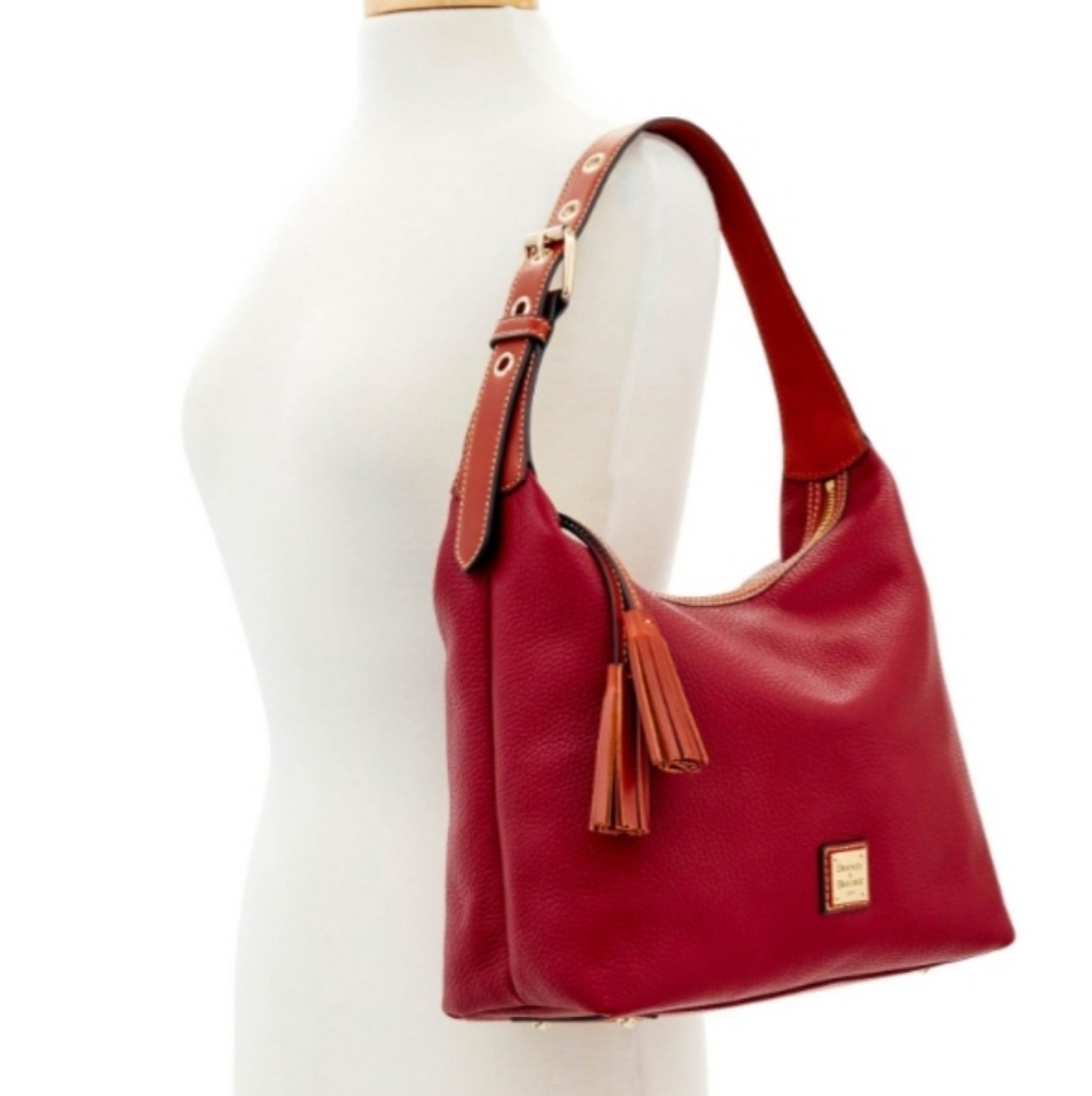 Dooney & Bourke Wine Red Hobo Bag